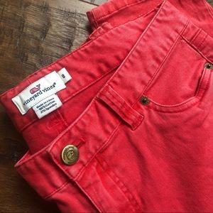 Vineyard Vines | Coral Colored Skinny Jeans